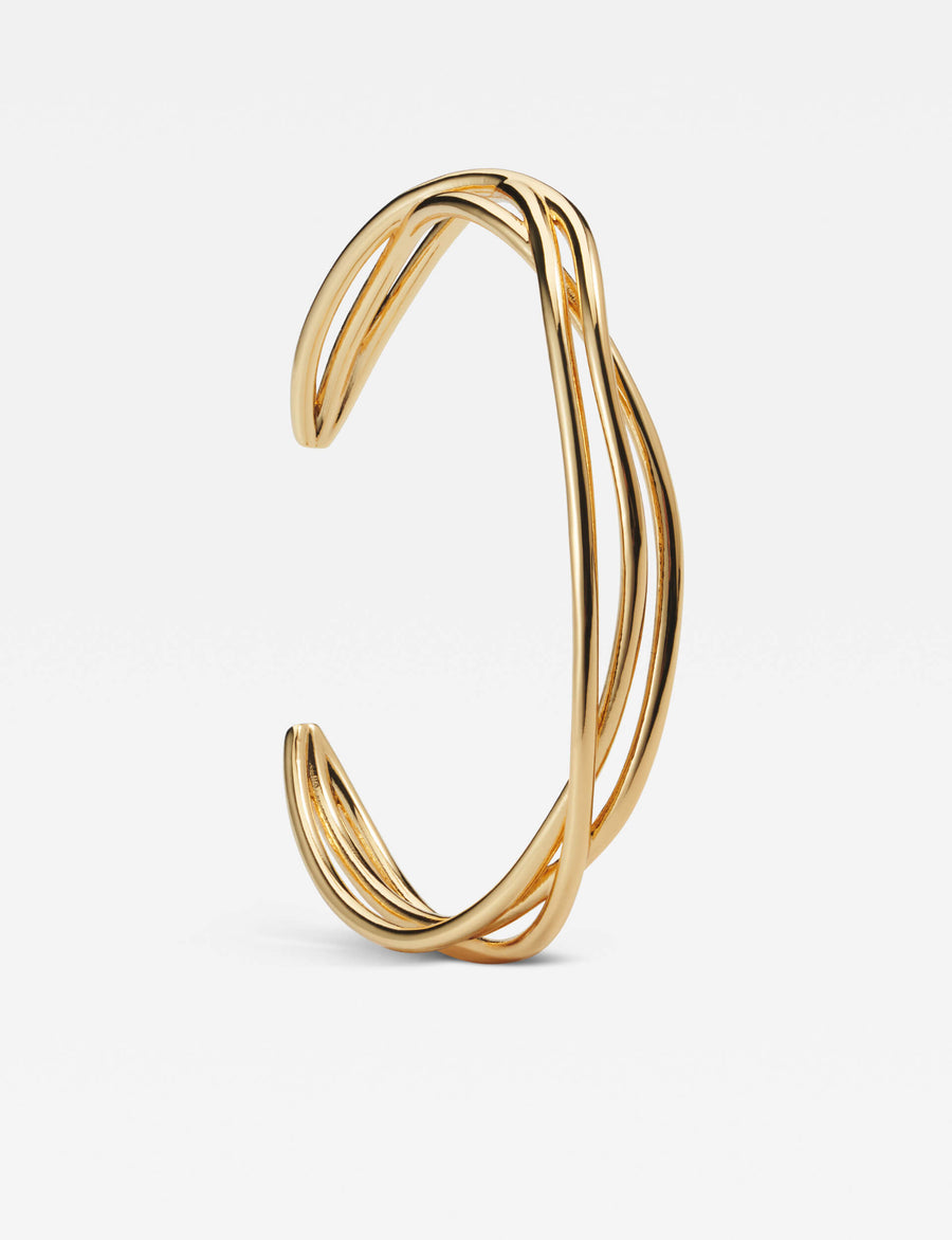 EVOLVE GOLD BANGLE